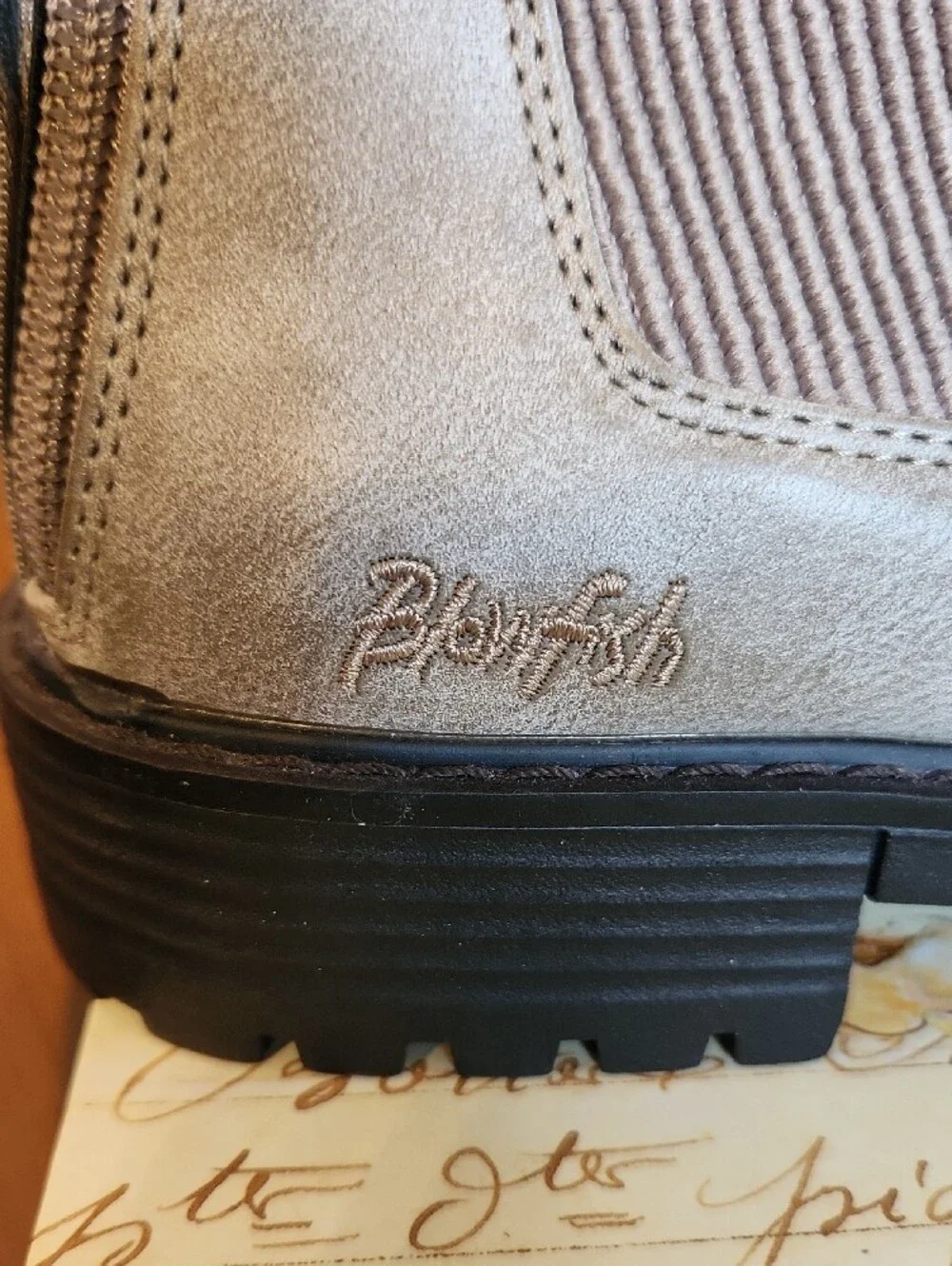 Blowfish Stone/Taupe  Chelsea Ankle Boots